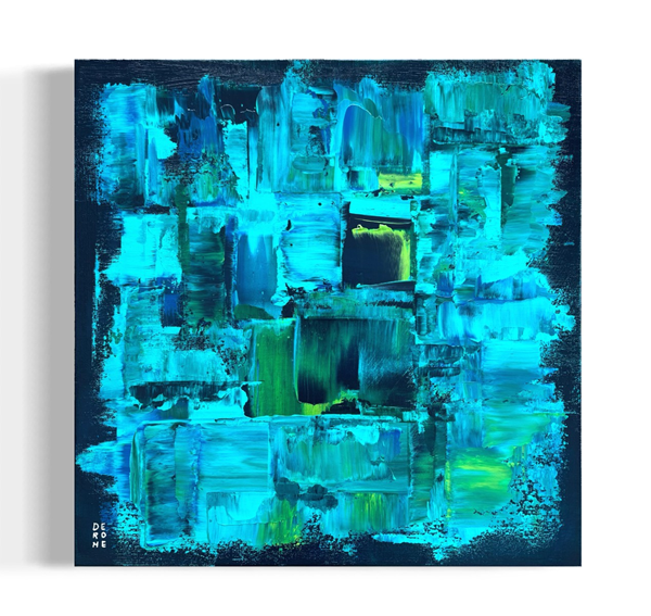 Acrylique - 16'' x 16'' - 450$+tx
