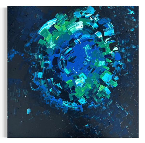 Acrylique - 36'' x 36'' - 2100$+tx