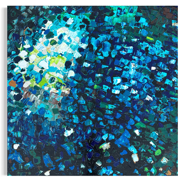 Acrylique - 42'' x 42'' - 2645$+tx