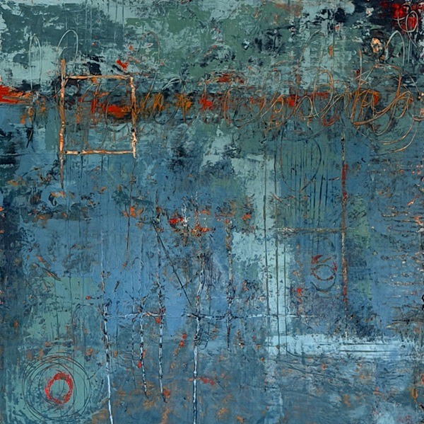 Techniques mixtes - 24'' x 24'' - 865$+tx