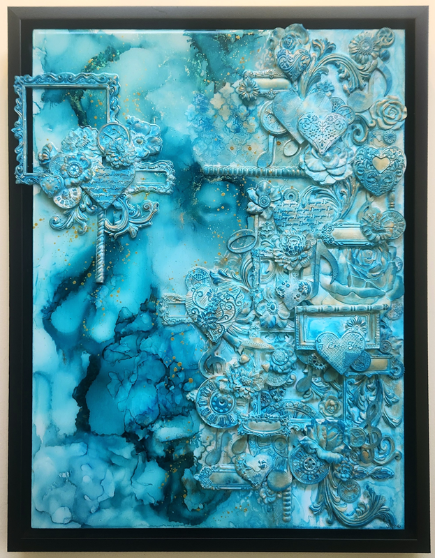 Techniques mixtes - 20,5'' x 36,5'' - 1900$+tx