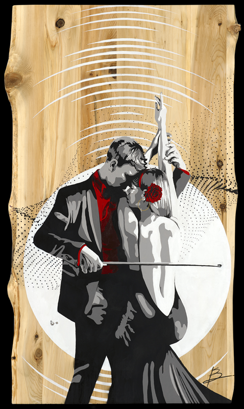 Techniques mixtes - 28'' x 48'' - 4030$+tx