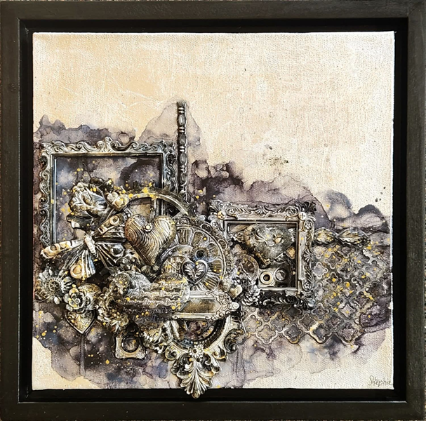 Techniques mixtes - 16,5'' x 16,5'' - 700$+tx