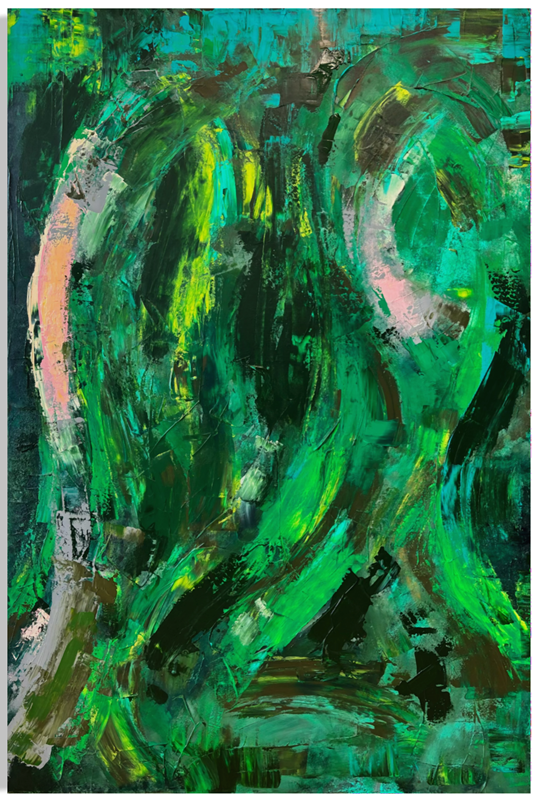 Acrylique - 40'' x 60'' - 4800$+tx